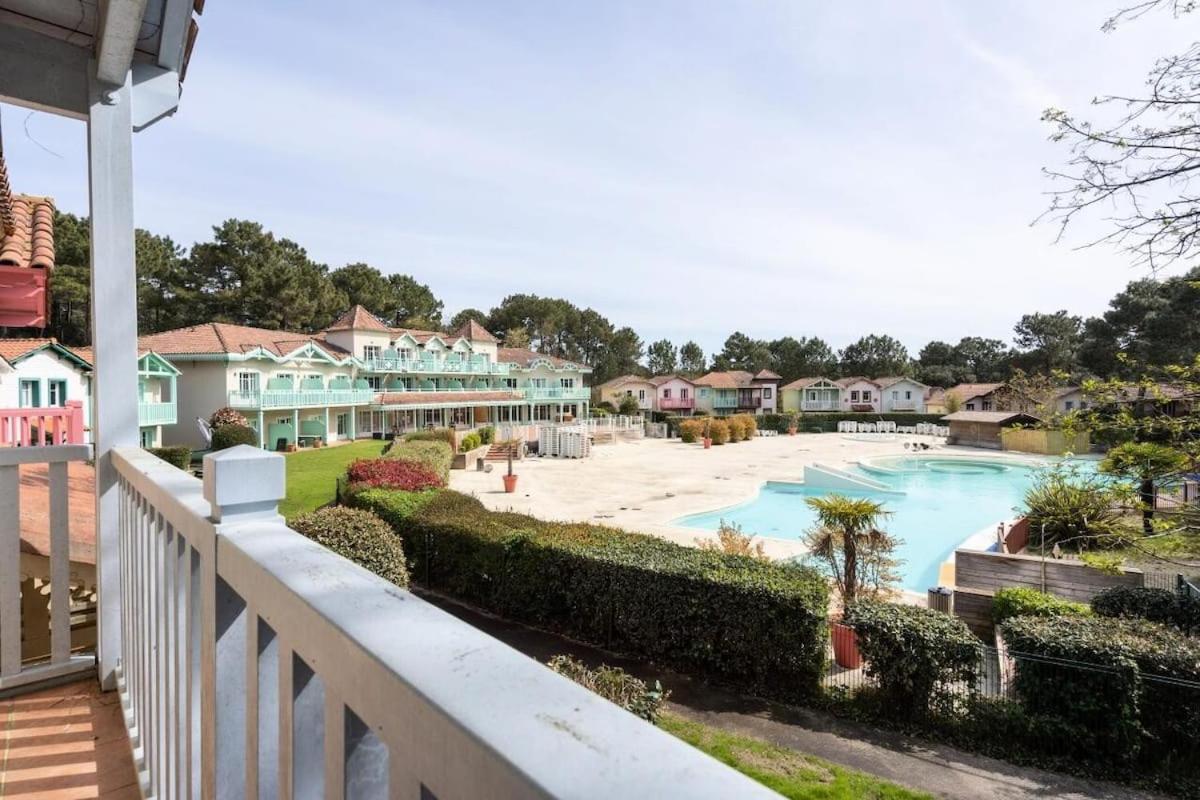 Maison Sur Golf Avec Piscine Chauffee A Lacanau Ocean Экстерьер фото